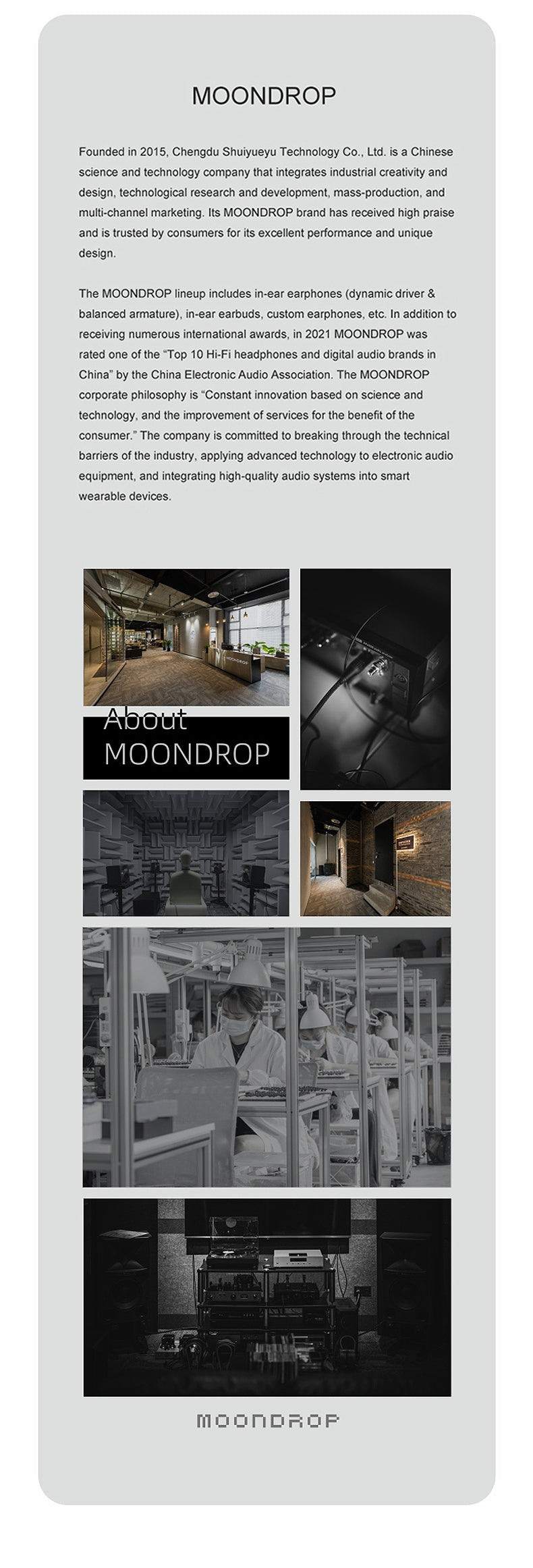 Apos Audio Moondrop Earphone / In-Ear Monitor (IEM) MOONDROP Golden Ages ANC TWS IEMs