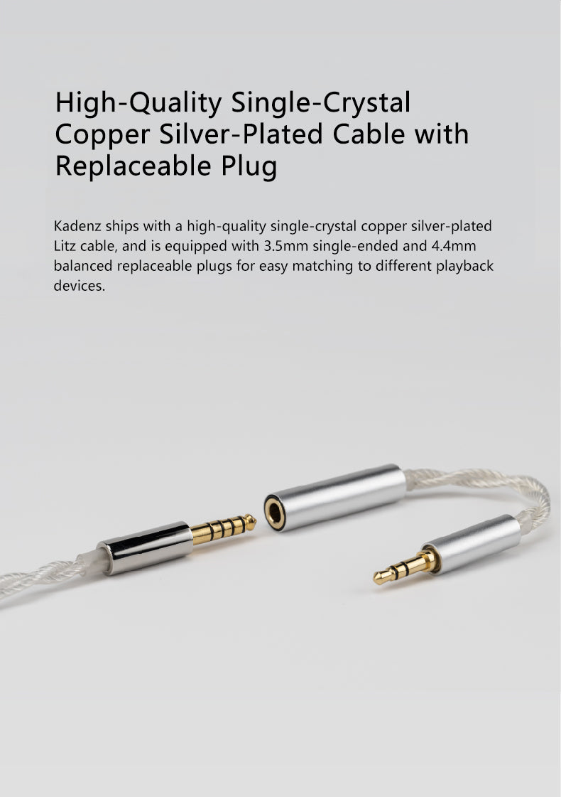 Apos Audio Moondrop Earphone / In-Ear Monitor (IEM) Moondrop Kadenz Flagship 10mm IEMs