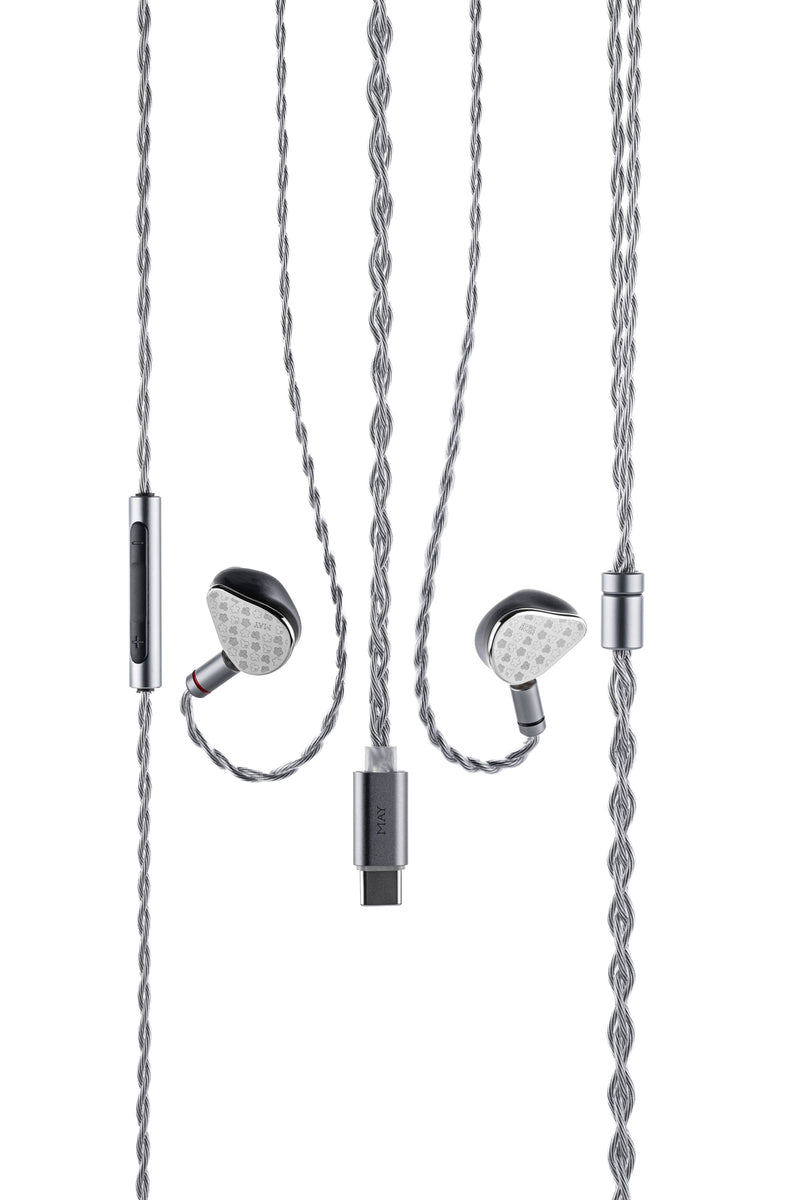 Apos Audio Moondrop Earphone / In-Ear Monitor (IEM) Moondrop May Dynamic Driver + Planar Magnetic Driver IEM (Apos Certified Refurbished)