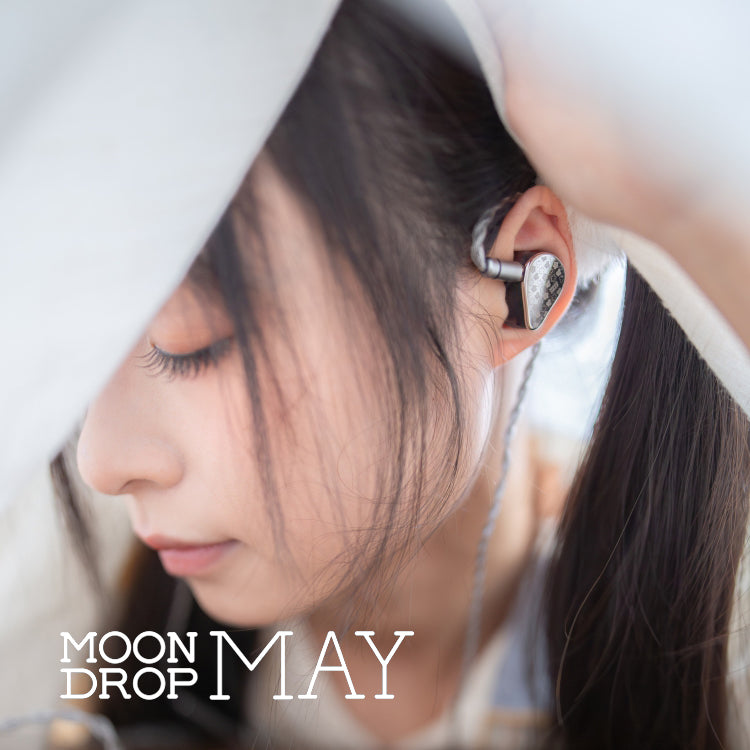 Apos Audio Moondrop Earphone / In-Ear Monitor (IEM) Moondrop May Dynamic Driver + Planar Magnetic Driver IEM (In-Ear Monitor)