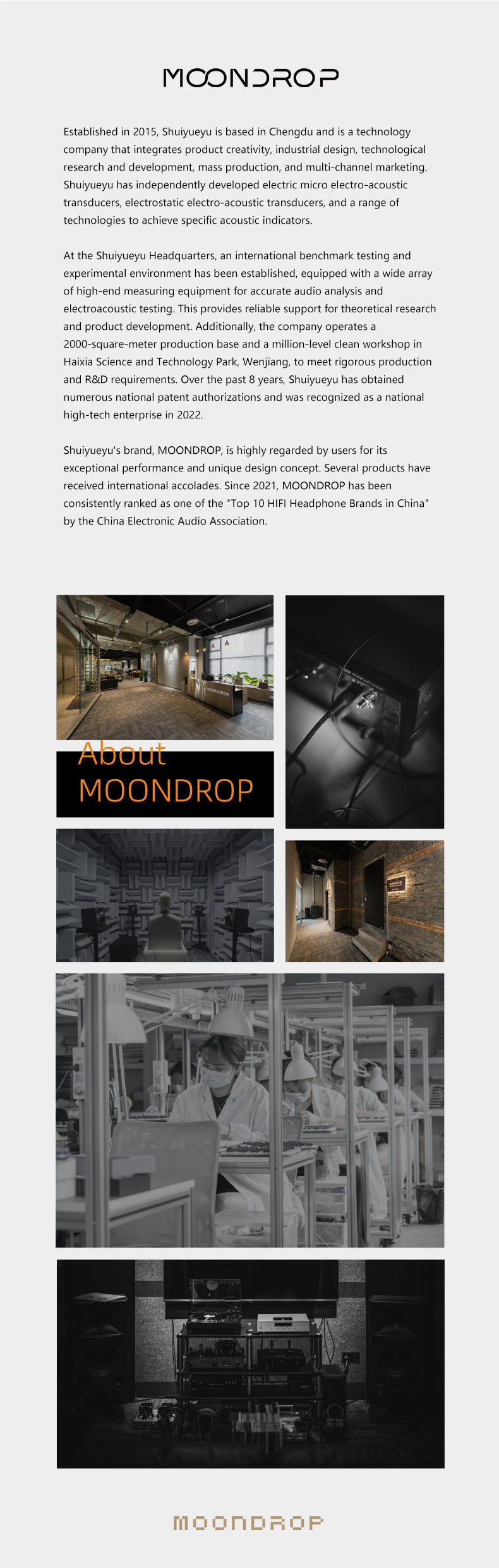 Apos Audio Moondrop Earphone / In-Ear Monitor (IEM) MOONDROP MOCA HiFi ANC TWS IEMs