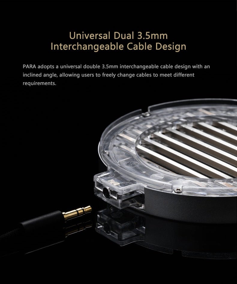 Apos Audio Moondrop Earphone / In-Ear Monitor (IEM) Moondrop Para 100mm Planar Magnetic Full-Size Headphone