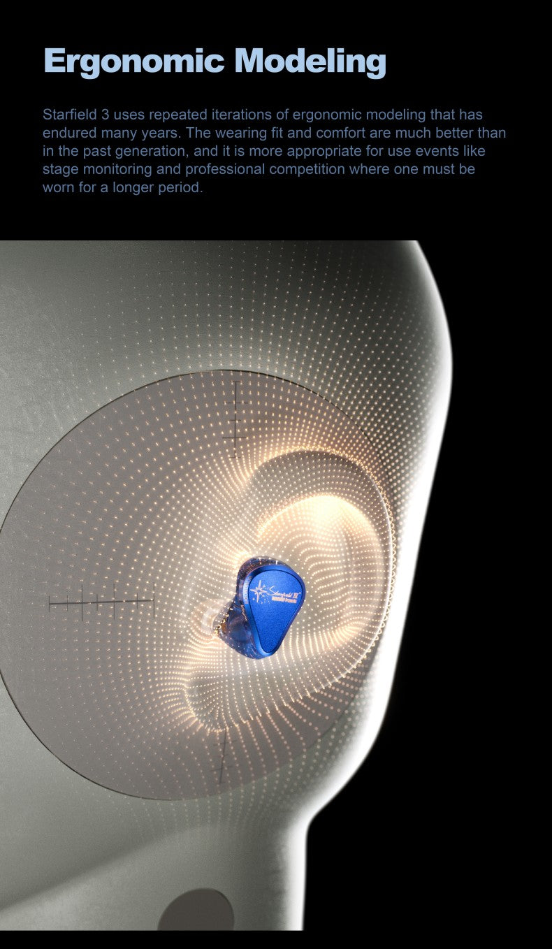 Apos Audio Moondrop Earphone / In-Ear Monitor (IEM) Moondrop Starfield III In-Ear Monitor (IEM)