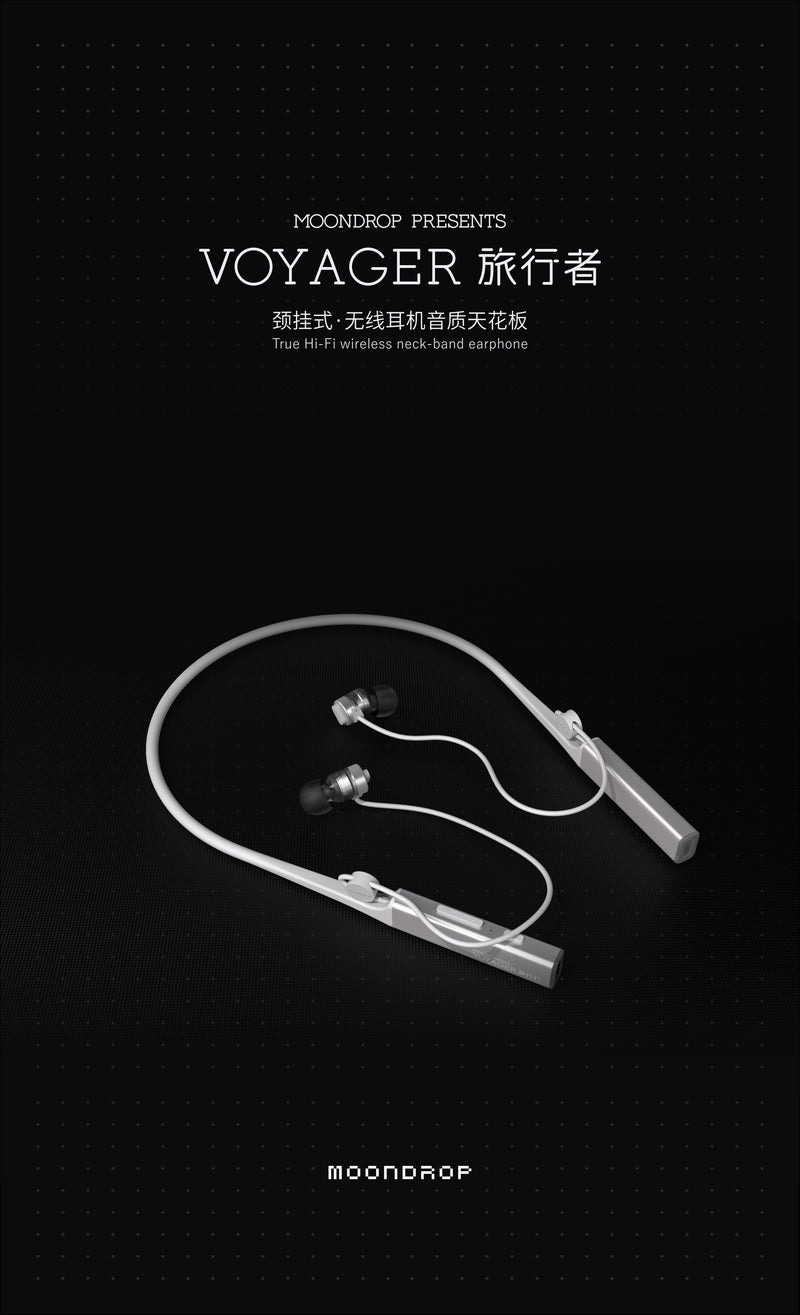 Apos Audio Moondrop Earphone / In-Ear Monitor (IEM) Moondrop Voyager Wireless Neckband Earphone