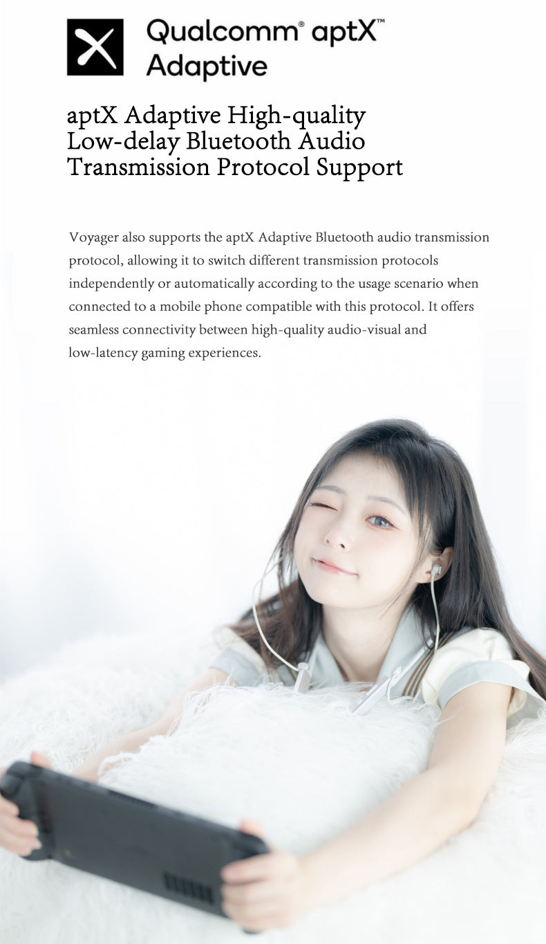 Apos Audio Moondrop Earphone / In-Ear Monitor (IEM) Moondrop Voyager Wireless Neckband Earphone