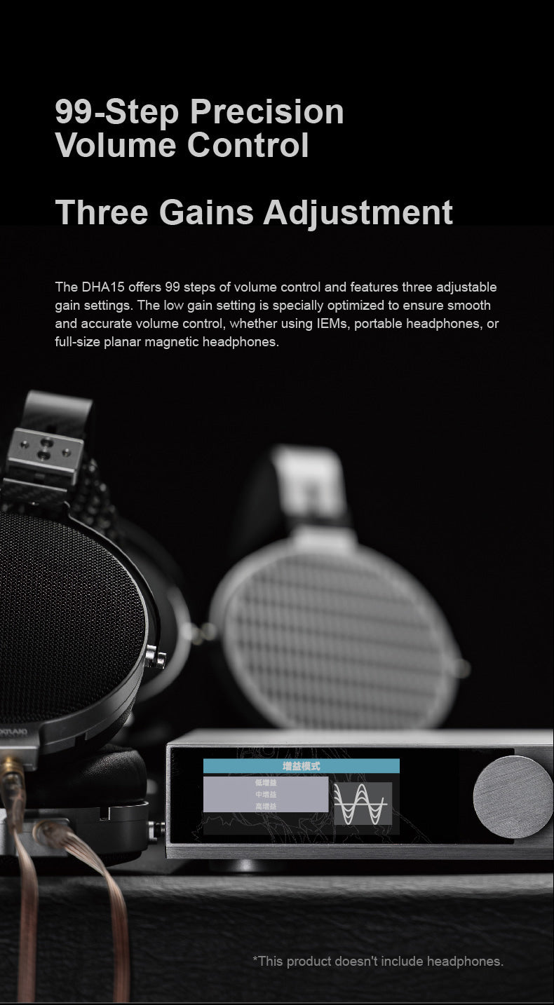 Apos Audio Moondrop Headphone DAC/Amp Moondrop DHA15 all-in-one DAC/AMP