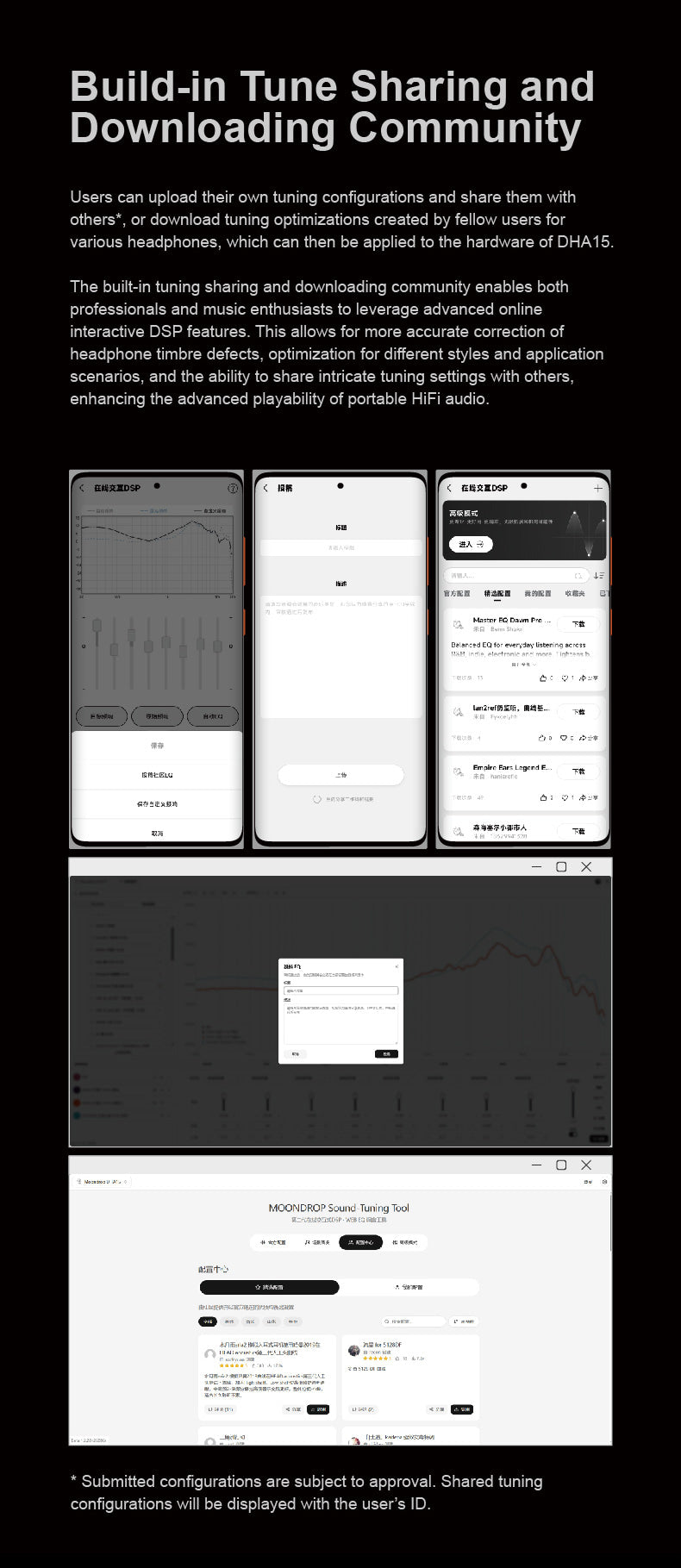 Apos Audio Moondrop Headphone DAC/Amp Moondrop DHA15 all-in-one DAC/AMP
