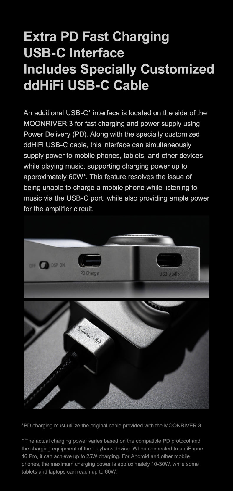 Apos Audio Moondrop Headphone DAC/Amp Moondrop Moonriver 3 Flagship Mini Portable DAC/Amp