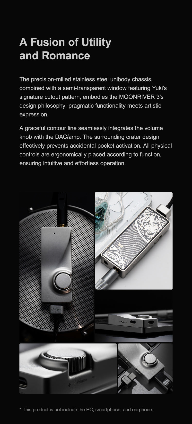Apos Audio Moondrop Headphone DAC/Amp Moondrop Moonriver 3 Flagship Mini Portable DAC/Amp