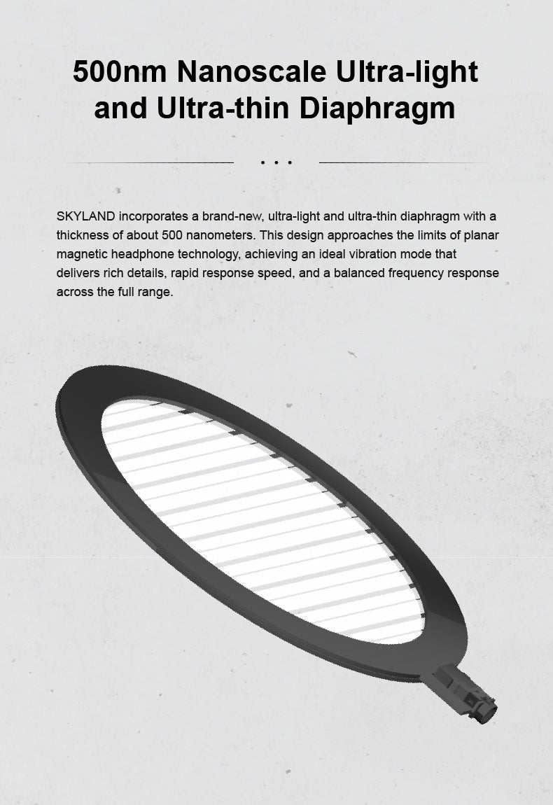 Apos Audio Moondrop Headphone Moondrop Skyland Full-Size Planar Magnetic Headphone