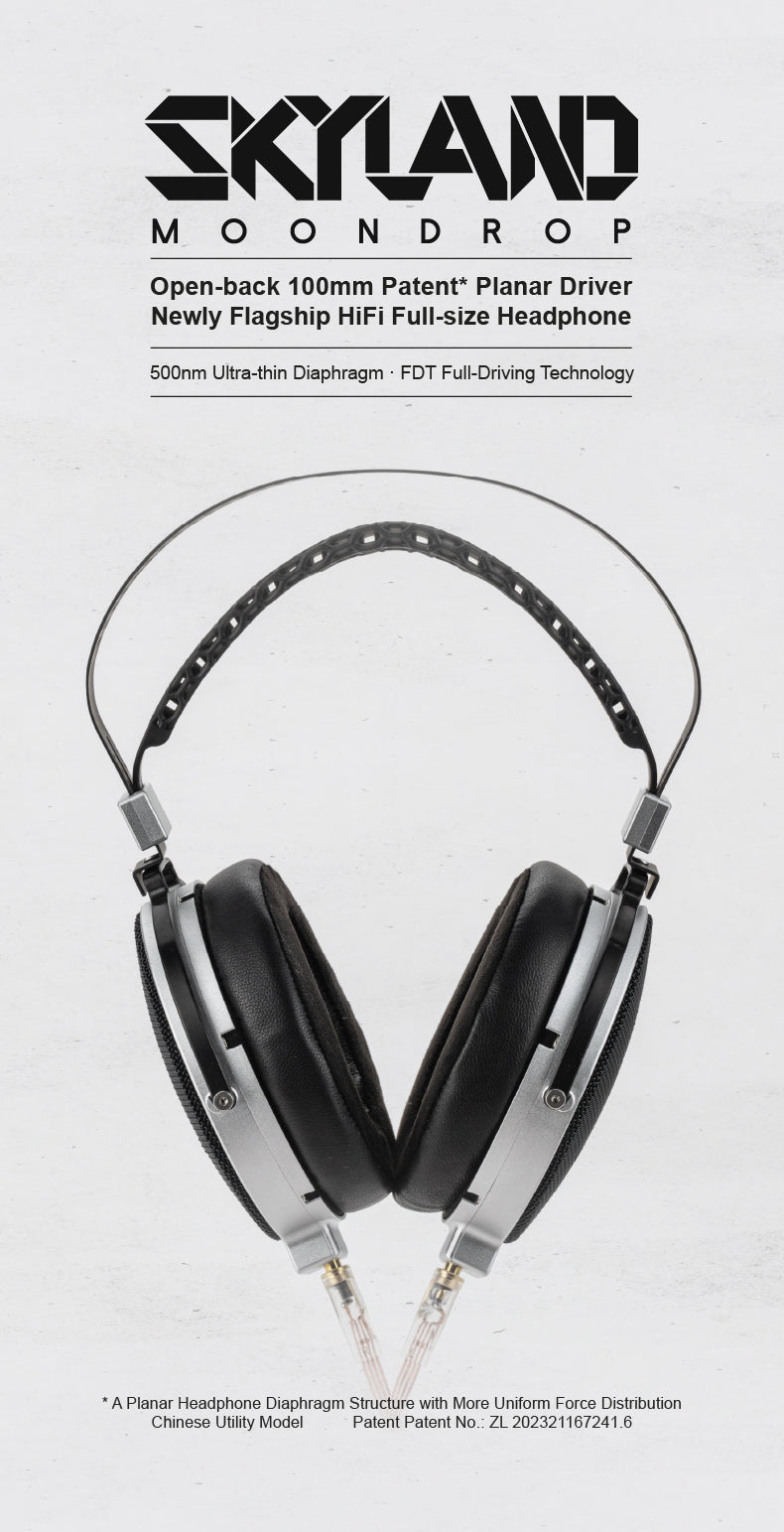 Apos Audio Moondrop Headphone Moondrop Skyland Full-Size Planar Magnetic Headphone