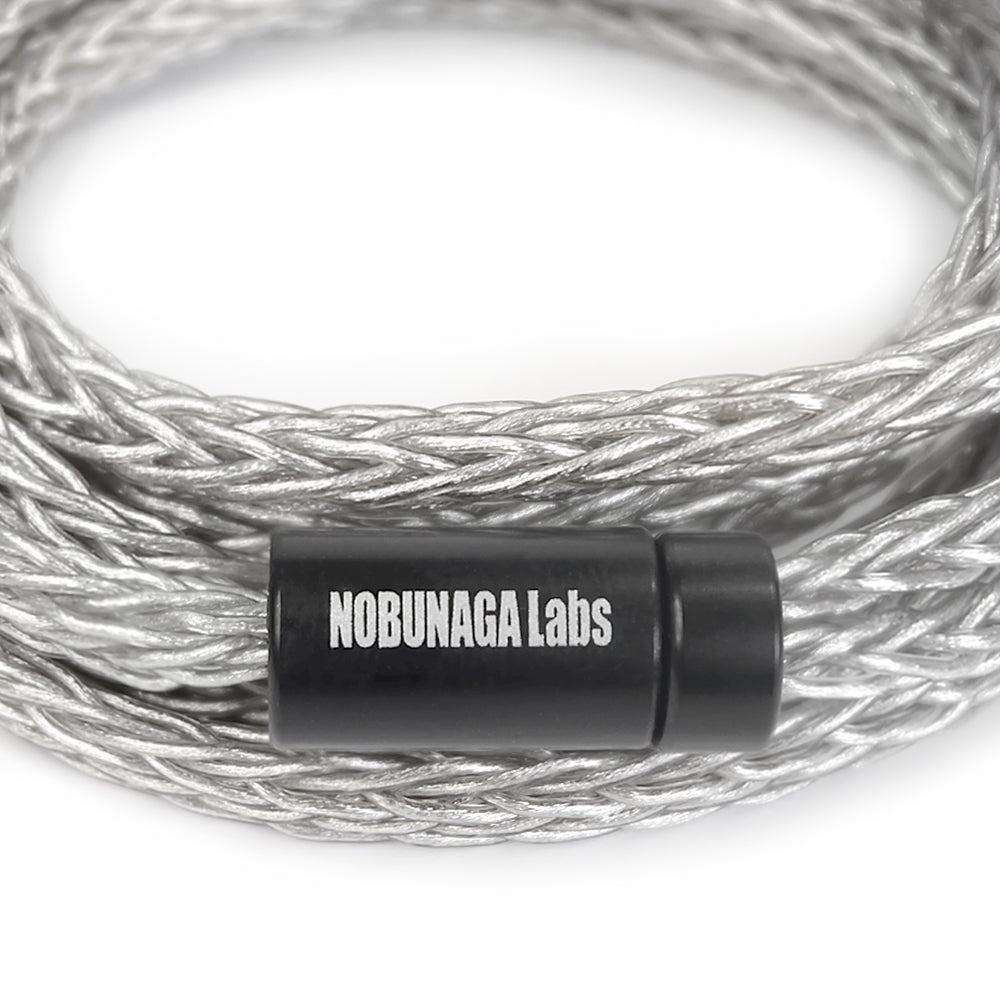Apos Audio Nobunaga Cable NOBUNAGA Labs VISION Flagship palladium-plated 4N silver cable for Headphones