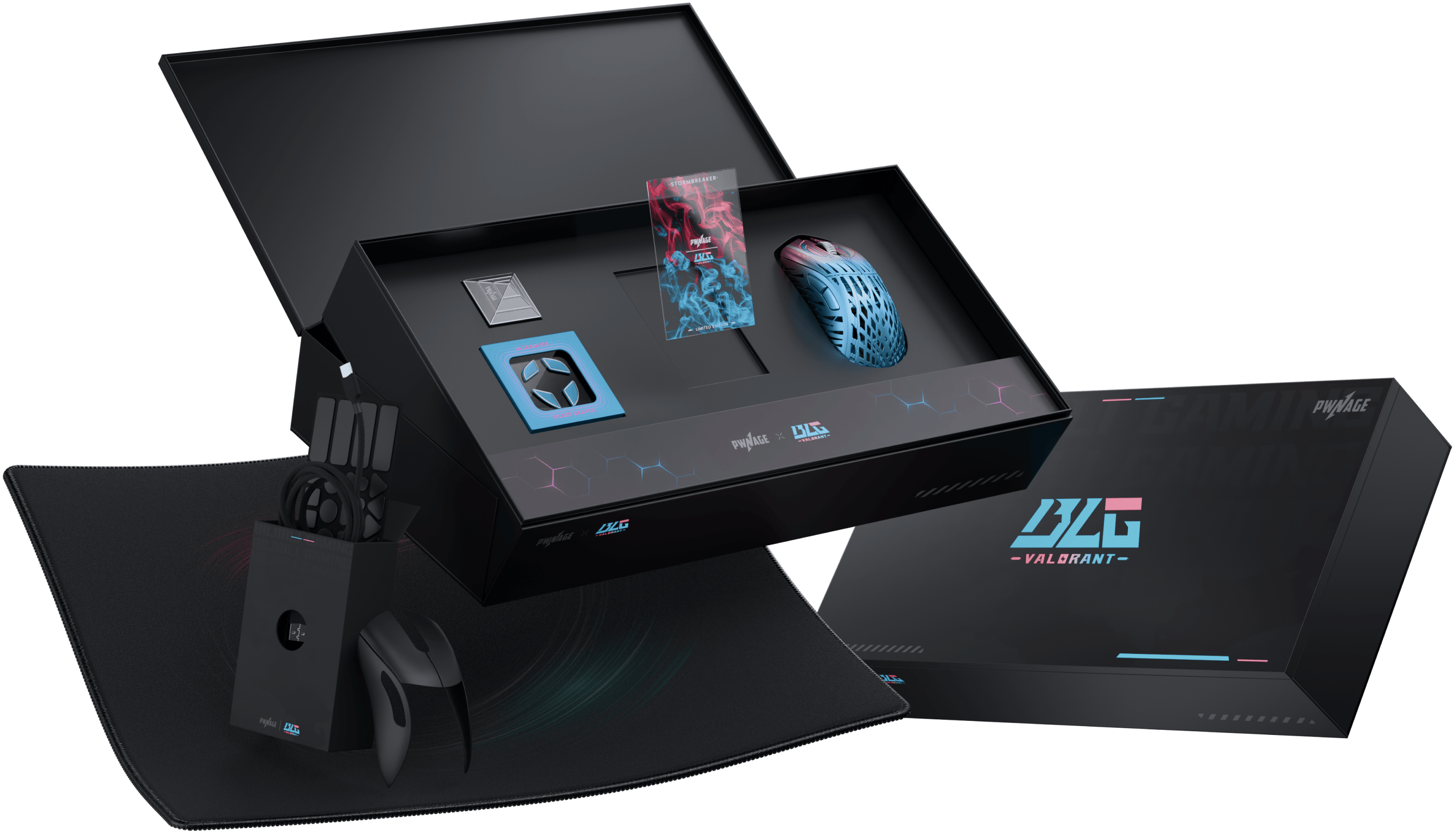 Apos Audio Pwnage Gaming Mouse Pwnage X BLG Valorant Stormbreaker Gaming Mouse