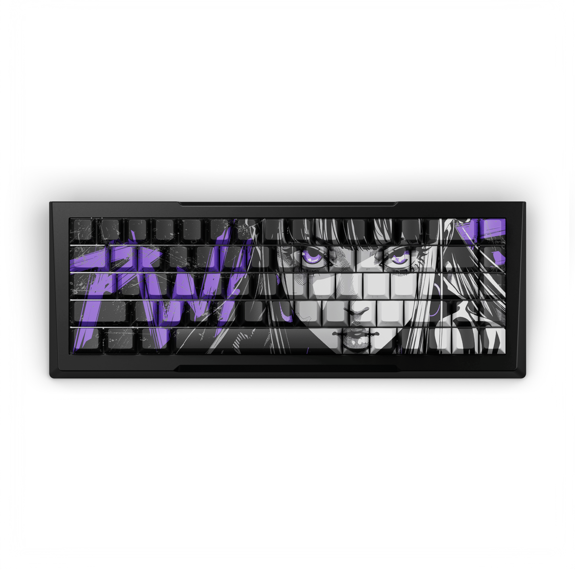 Apos Audio Pwnage Mechanical Keyboards Zenblade 65 Black / Nyomi Purple
