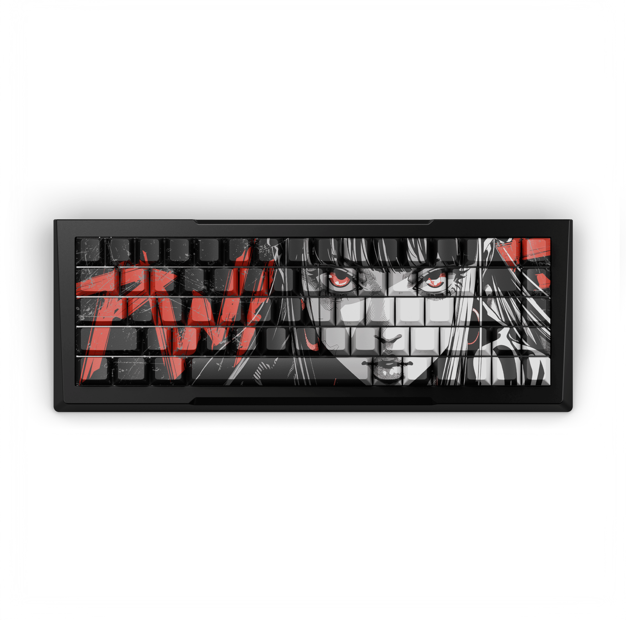 Apos Audio Pwnage Mechanical Keyboards Zenblade 65 Black / Nyomi Red