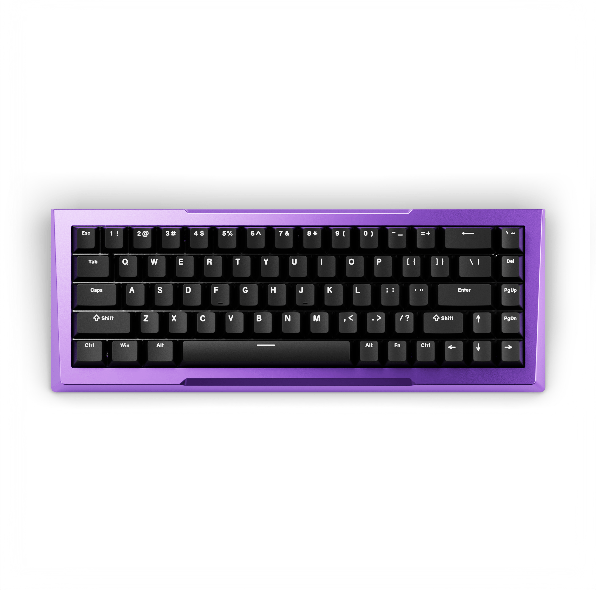 Apos Audio Pwnage Mechanical Keyboards Zenblade 65 Purple / Black