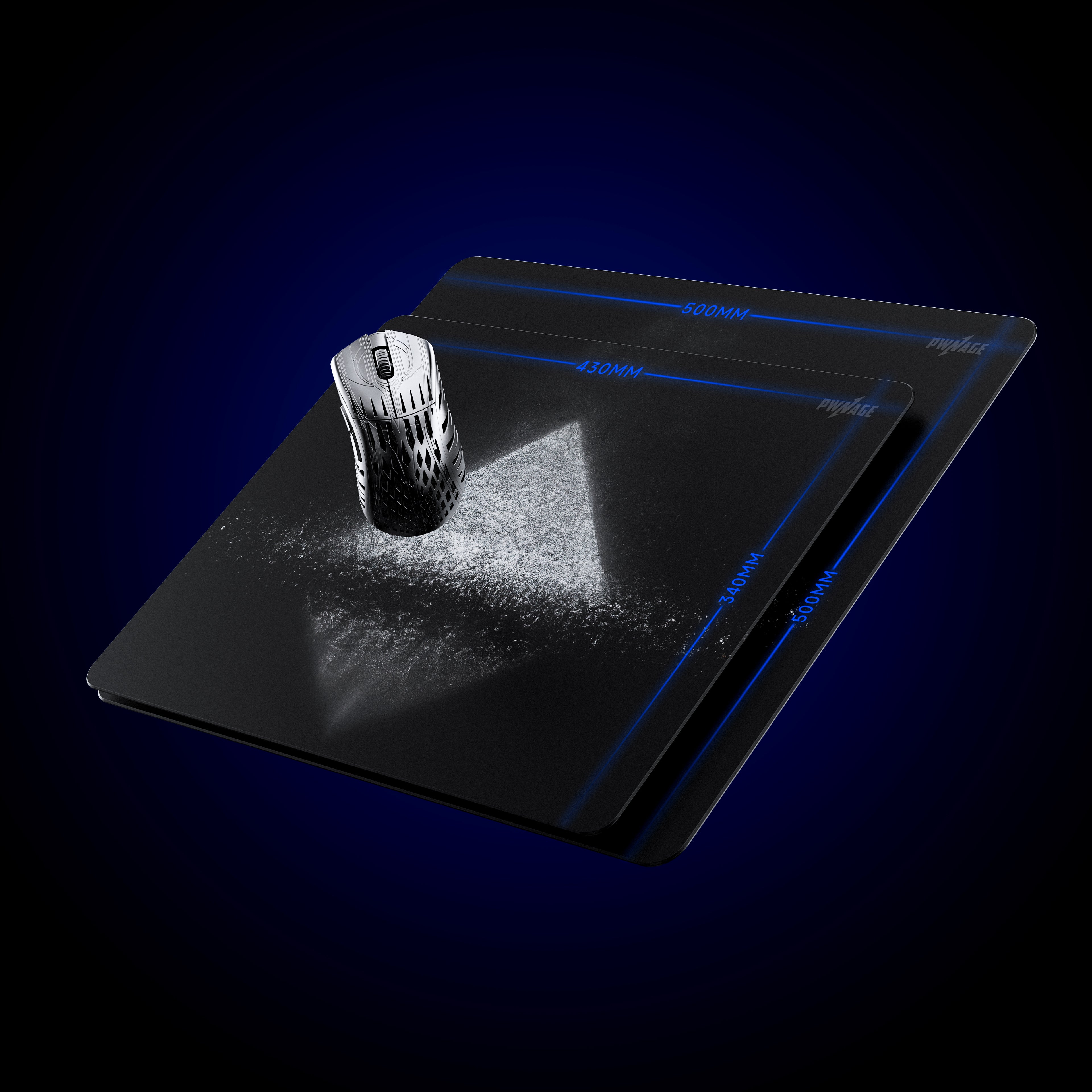 Pwnage Ultra Glide Pyramid Glasspad