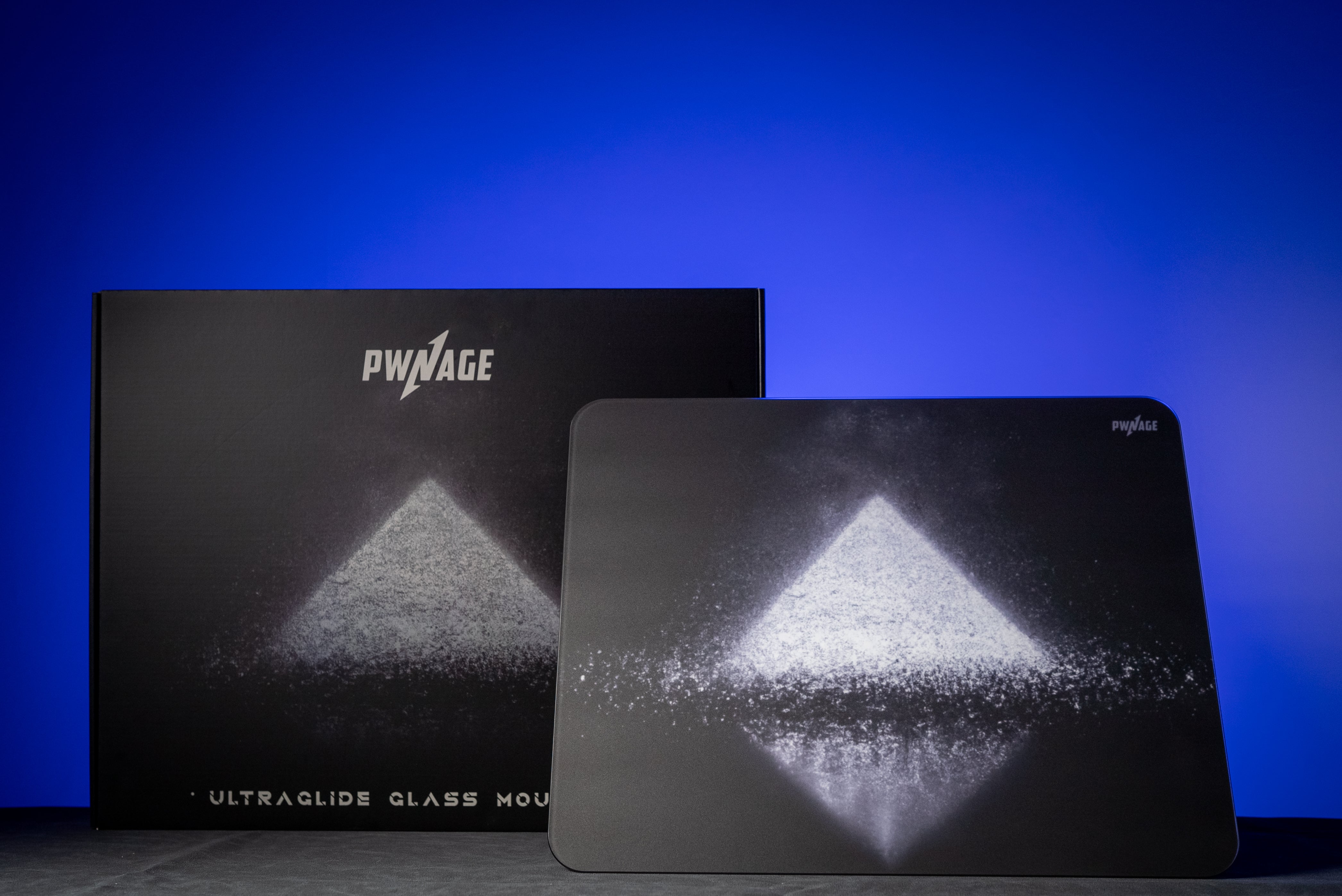 Apos Audio Pwnage Mouse Pad Pwnage Ultra Glide Pyramid Glasspad 500mm x 500mm