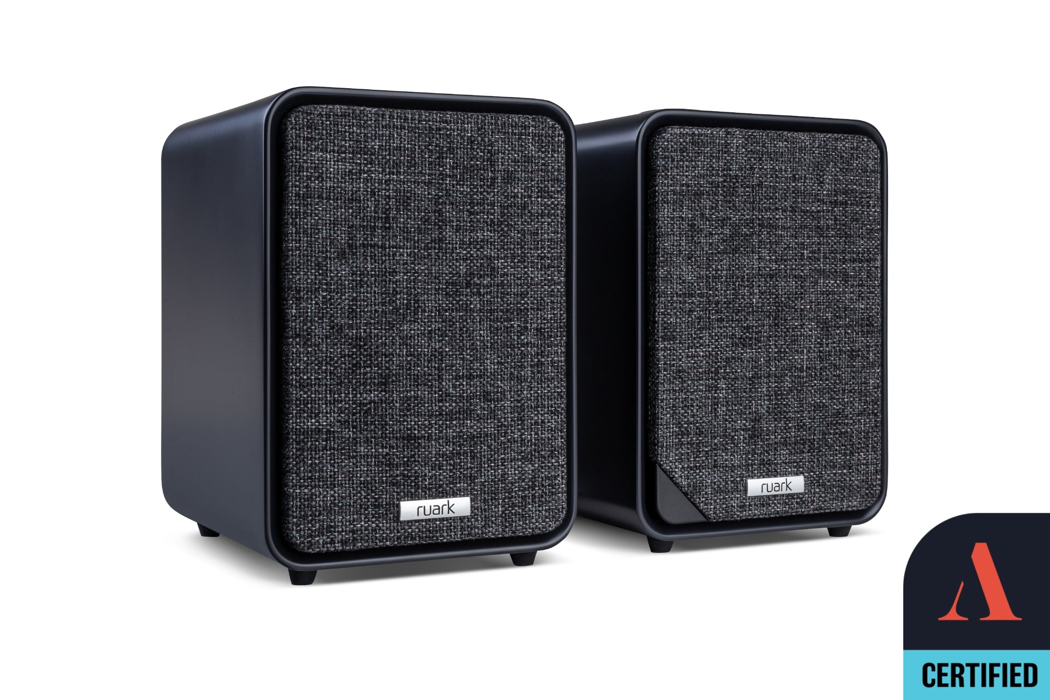 Apos Audio Ruark Speakers Ruark MR1 Mk3 Powered Speakers (Apos Certified) Charcoal/Slate / Open Box - Like New