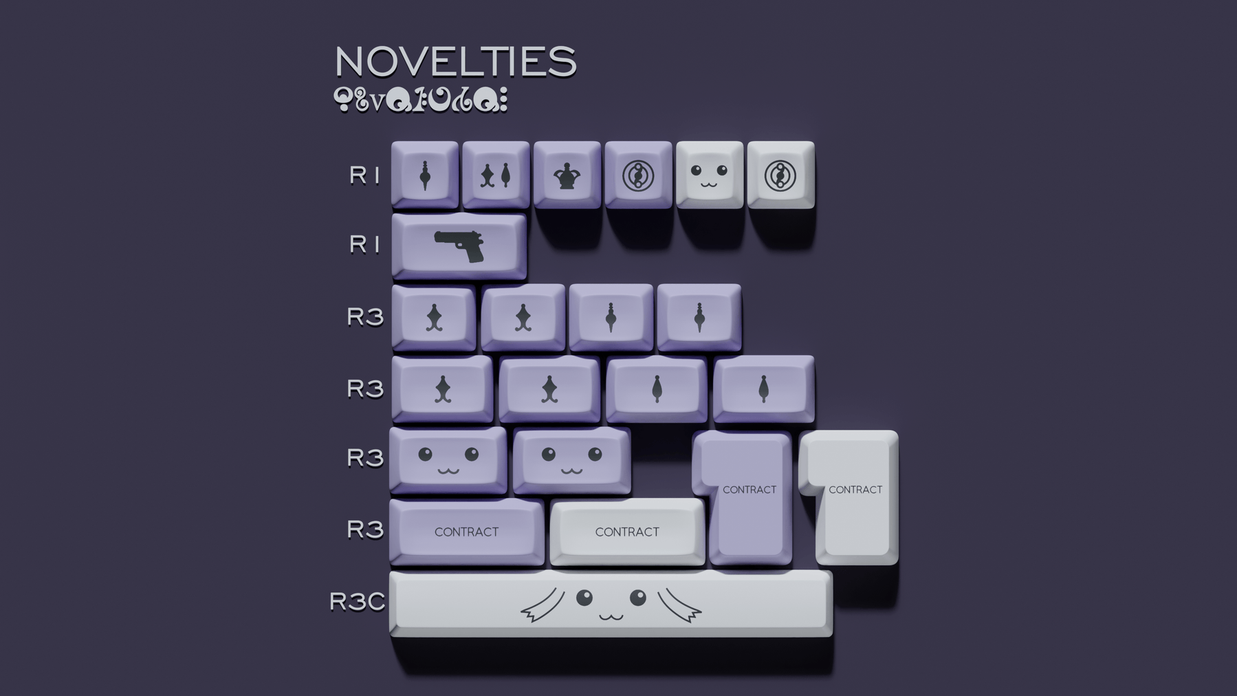 Sa Key Rigs SA Magica Keycap Set