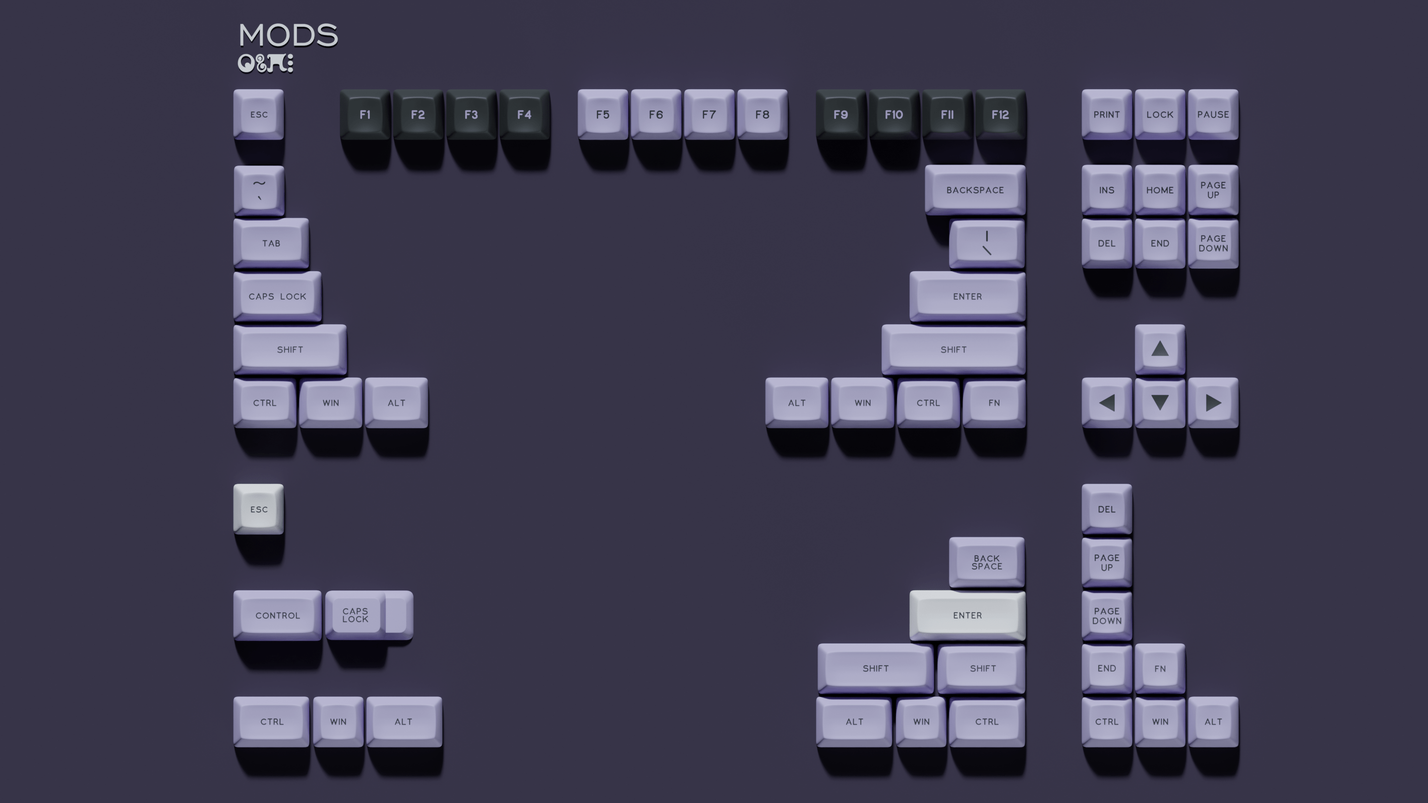 Apos Audio SA Keycaps SA Magica Keycap Set