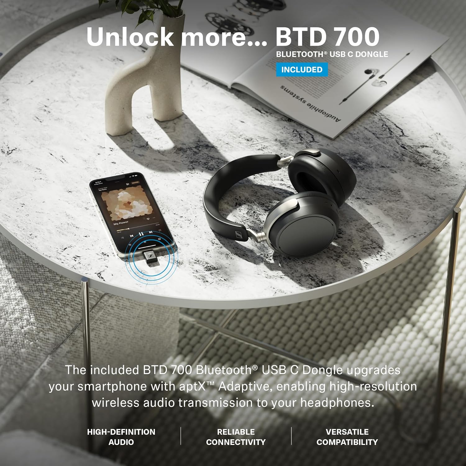 Sennheiser HDB 630 Bluetooth ANC Headphones
