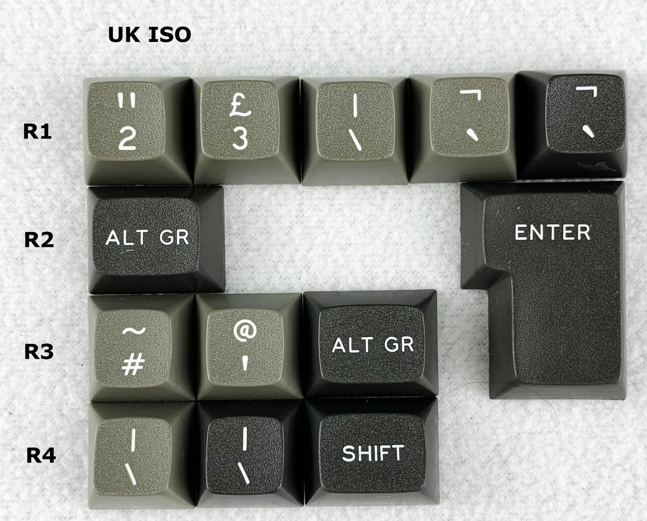 Apos Audio Signature Plastics Keycaps DSS Dolch Keycap Set UK ISO