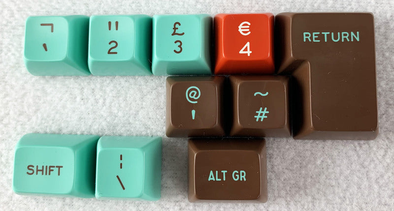 Apos Audio Signature Plastics Keycaps SA 1976 Keycap Set ISO