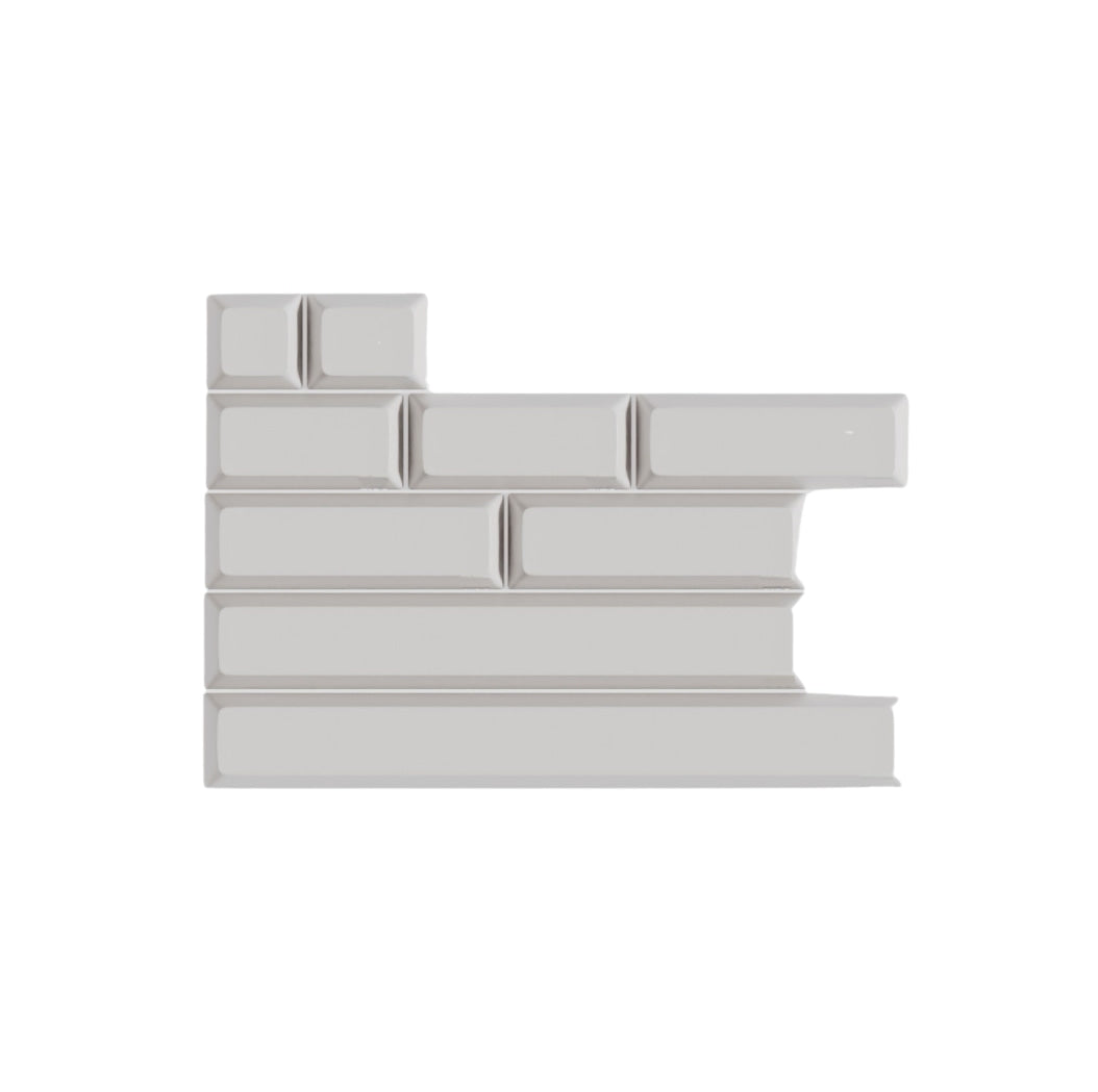 Apos Audio Signature Plastics Keycaps SA Black & White Keycap Set