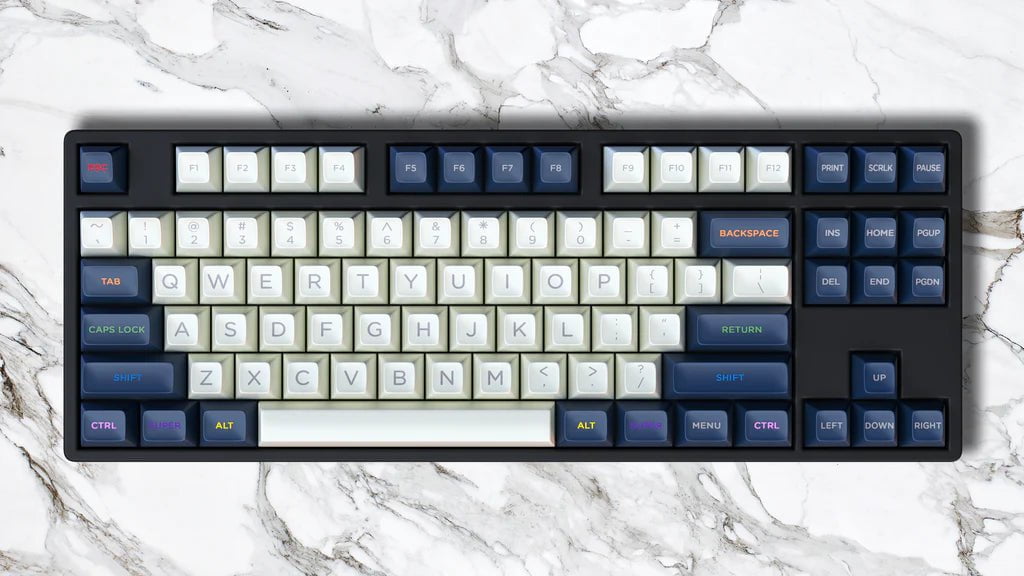 Apos Audio Signature Plastics Keycaps SA Solarized Keycap Set