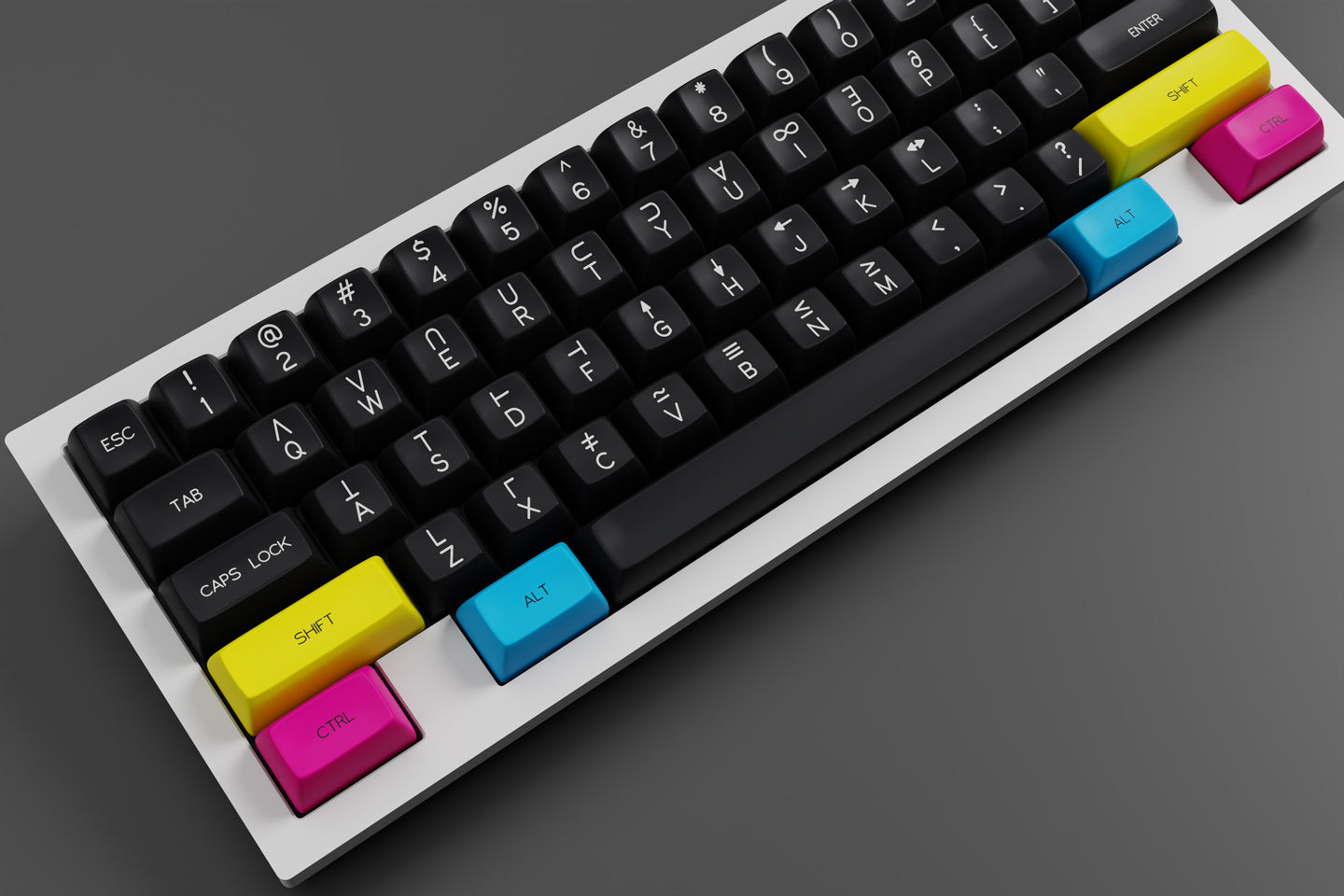 Apos Audio Signature Plastics Keycaps SA Spectra Keycap Set