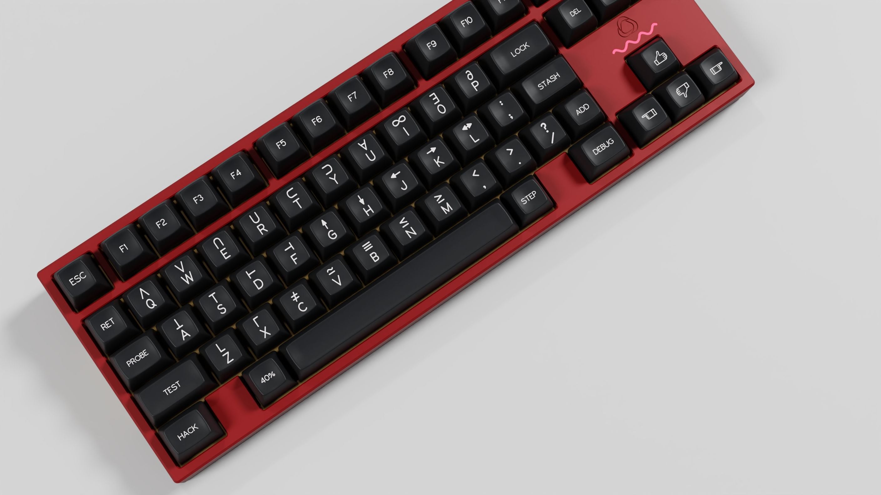 Apos Audio Signature Plastics Keycaps SA Spectra Keycap Set