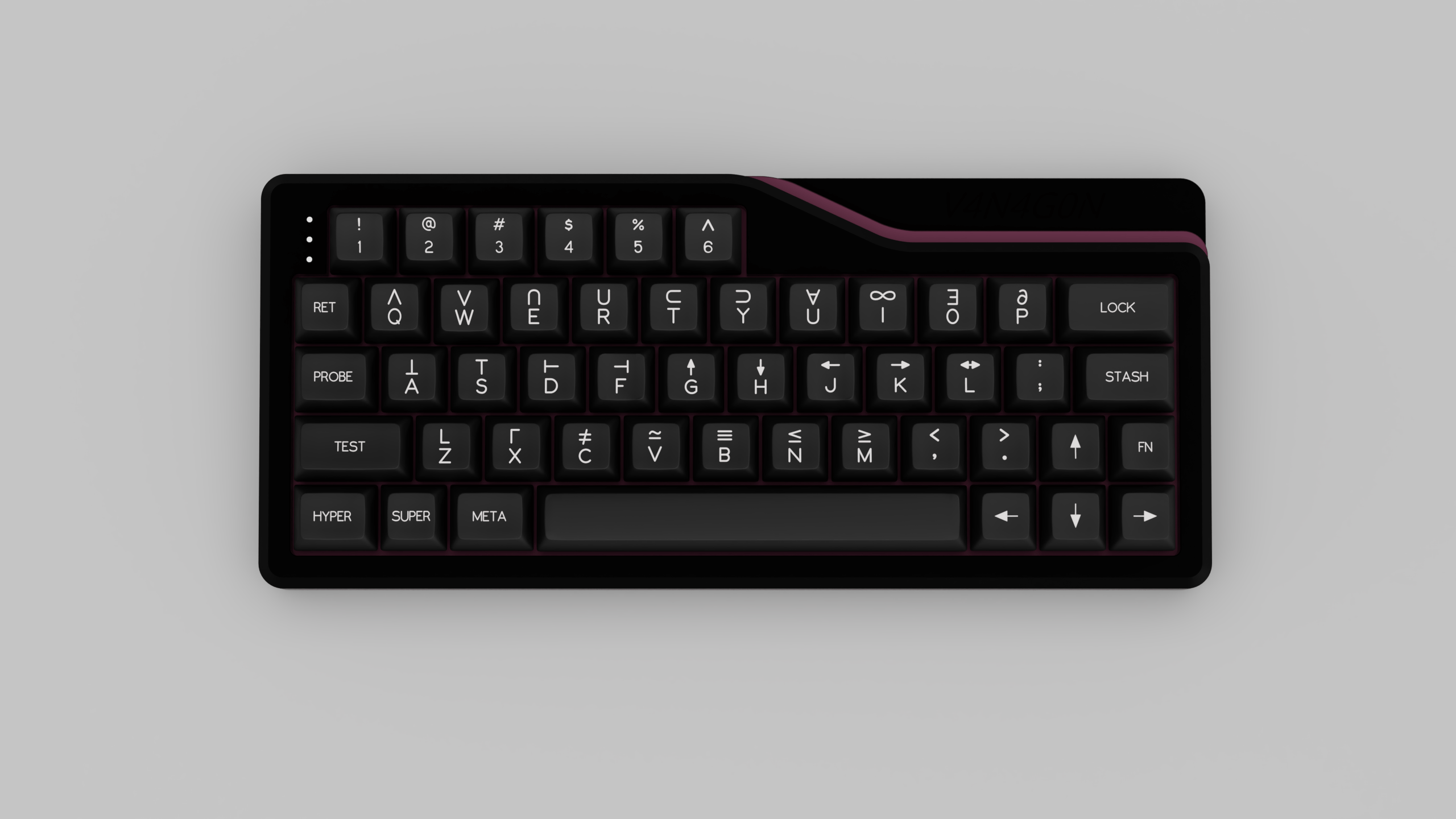 Apos Audio Signature Plastics Keycaps SA Spectra Keycap Set