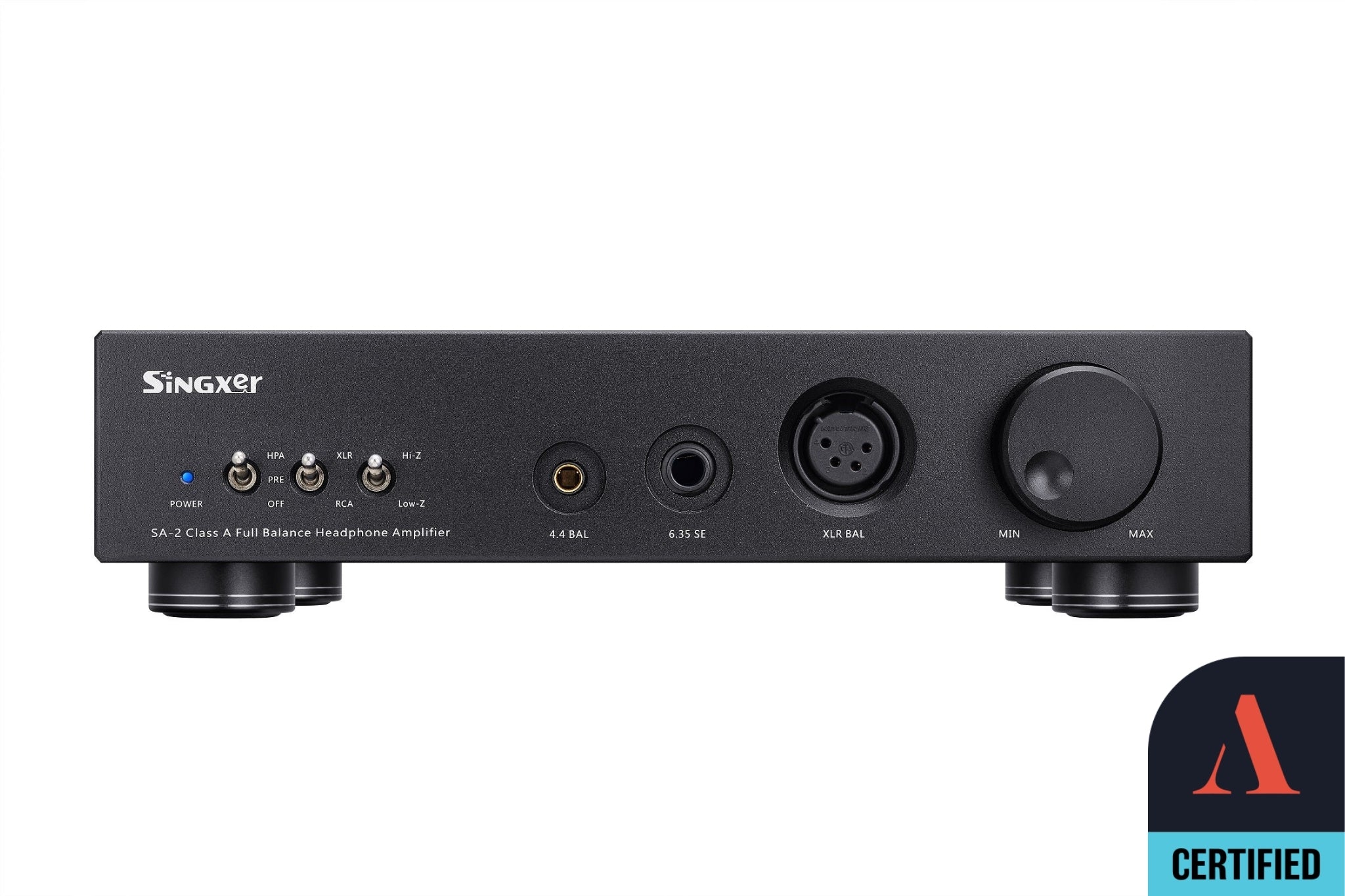 Apos Audio Singxer Headphone Amp Singxer SA-2 Fully-balanced Headphone Amplifier (Apos Certified) Open Box - Like New