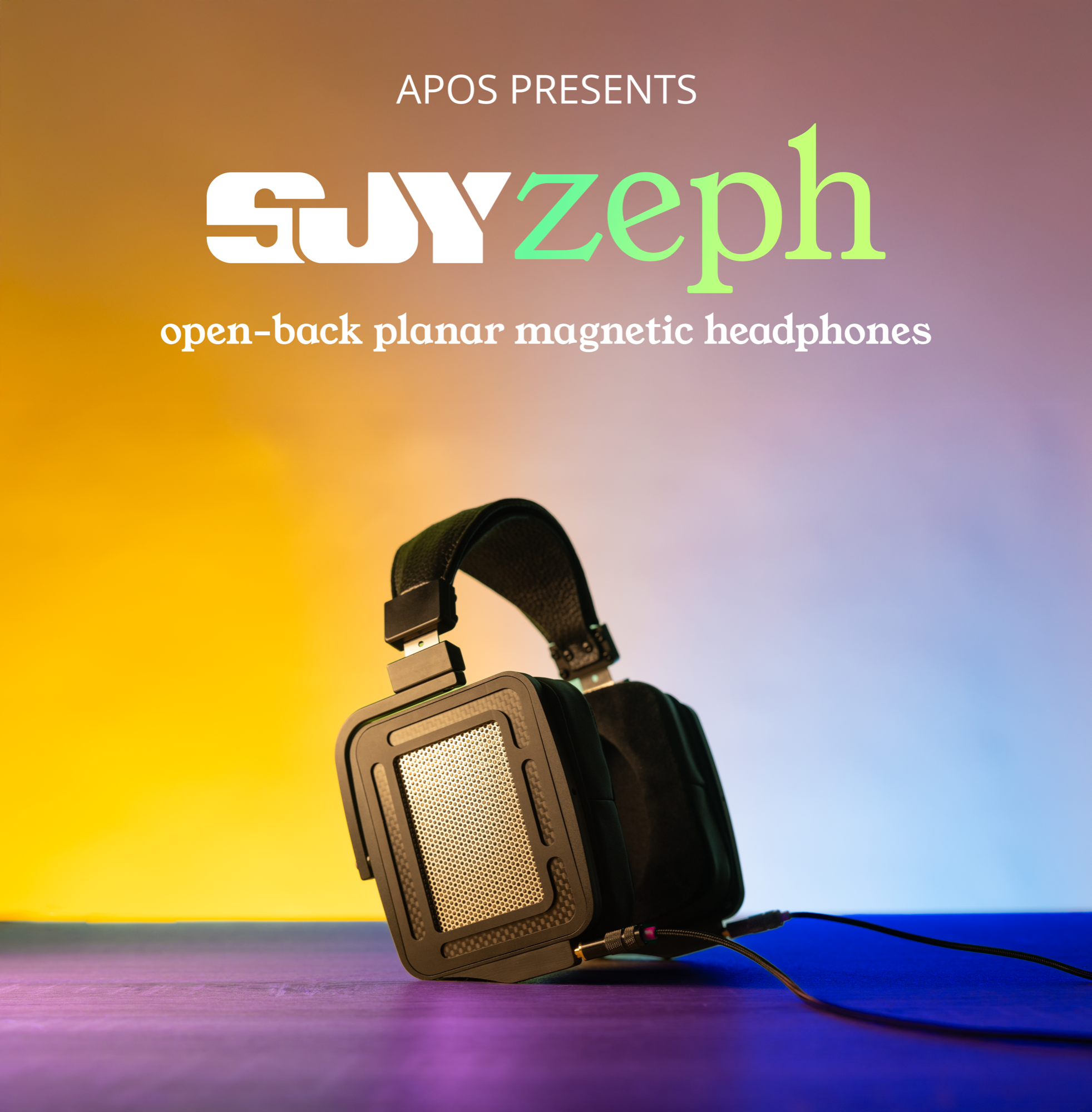 Apos Audio SJY Headphone SJY Zeph Open-Back Planar Magnetic Headphones