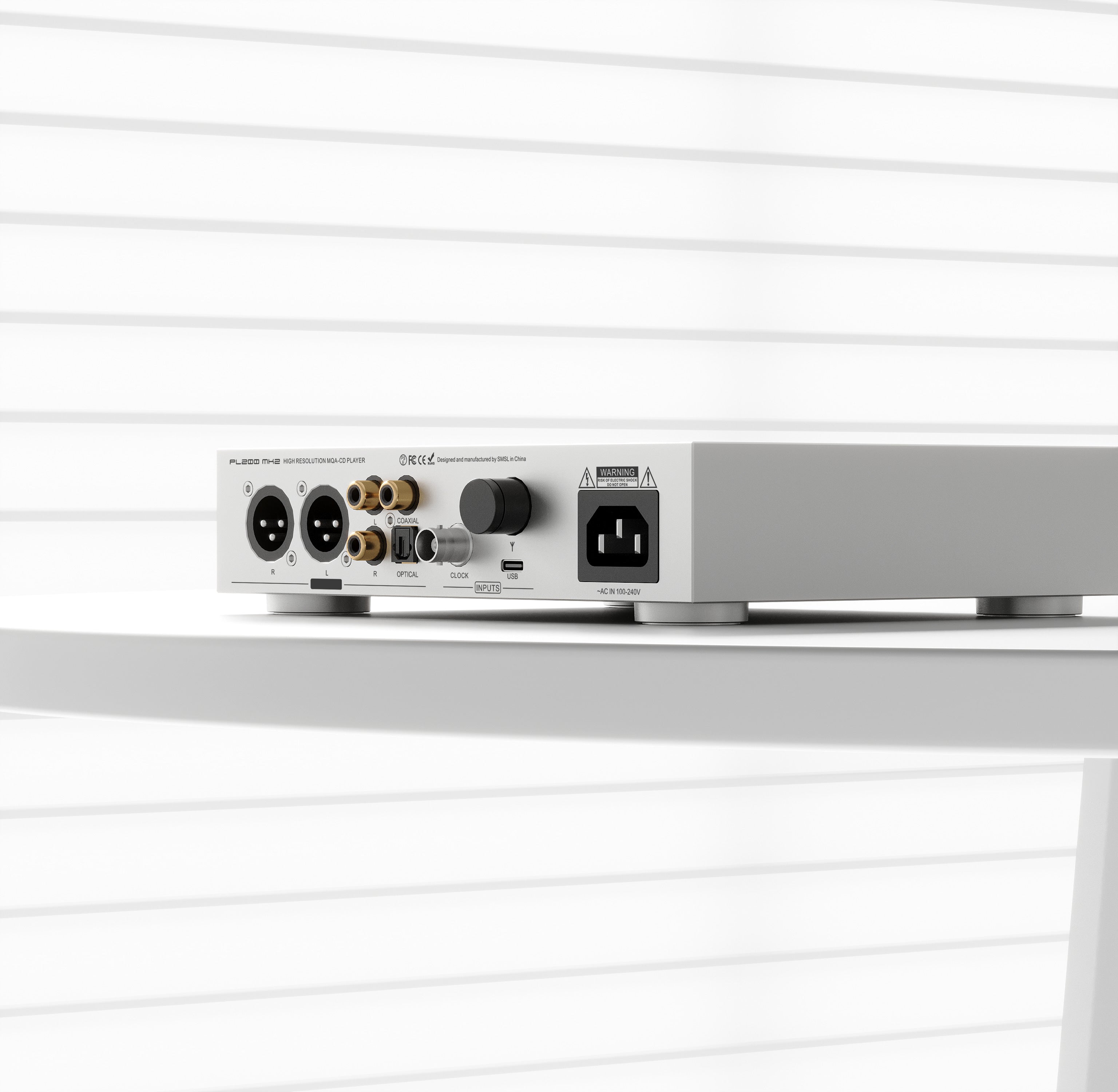 Apos Audio SMSL CD Players & Recorders SMSL PL200 MkII All-in-One CD Player/ DAC/ Amp