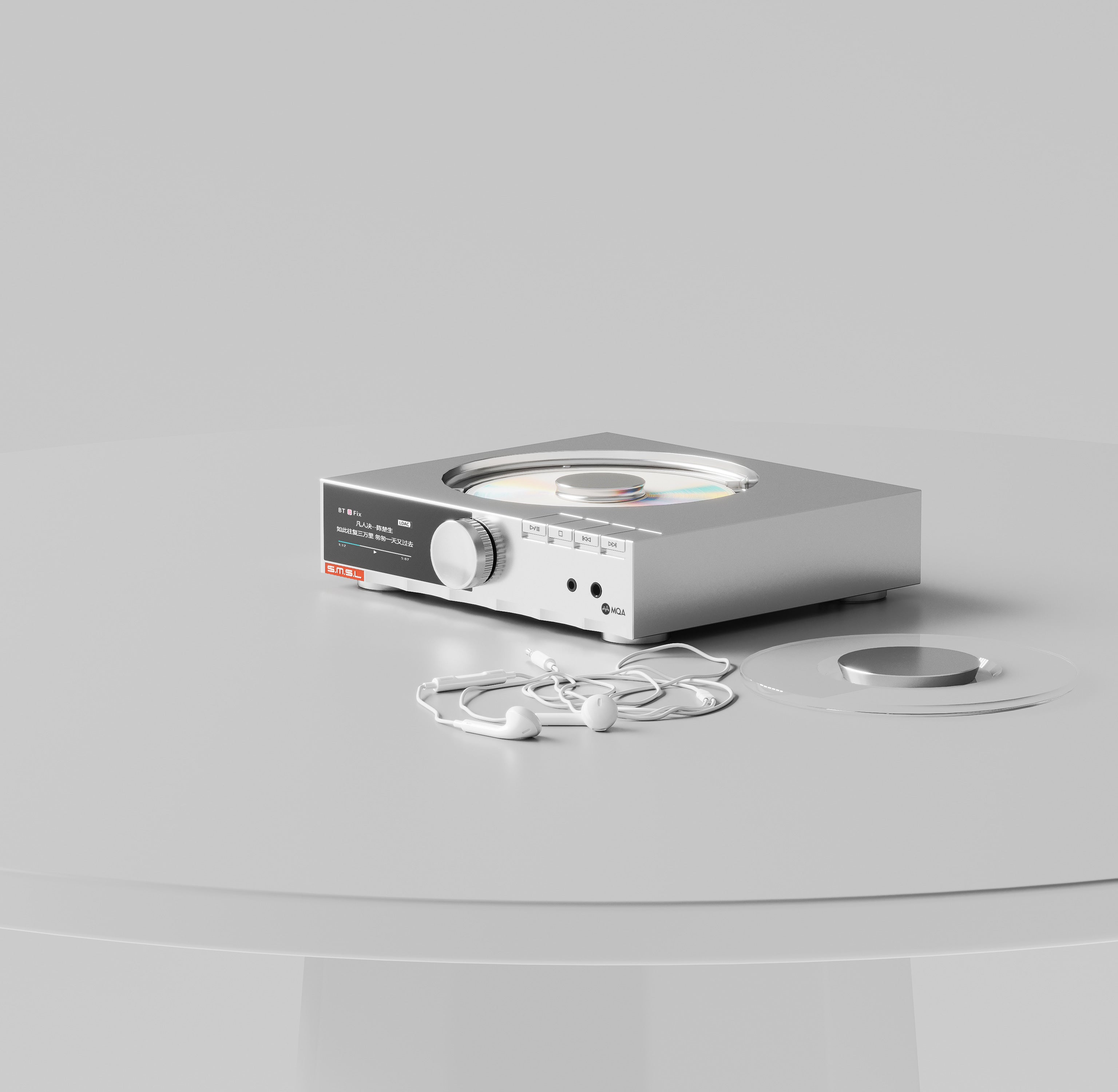 Apos Audio SMSL CD Players & Recorders SMSL PL200 MkII All-in-One CD Player/ DAC/ Amp
