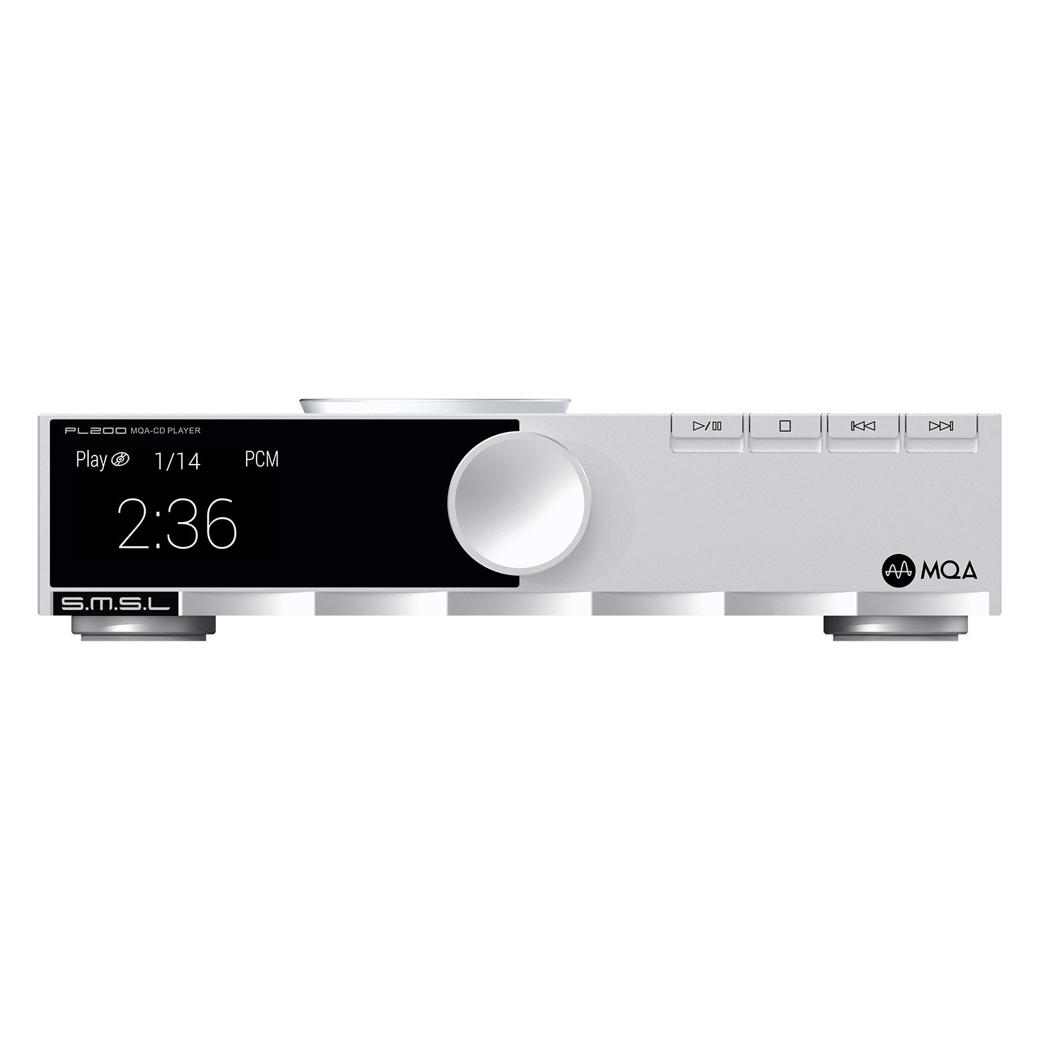 Apos Audio SMSL CD Players & Recorders SMSL PL200 MQA-CD Player DAC (Apos Certified Refurbished)