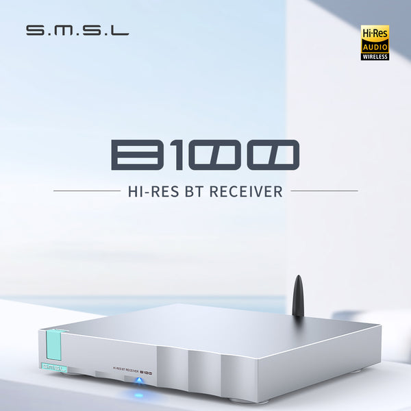 Apos Audio SMSL DAC (Digital-to-Analog Converter) SMSL B100 Hi-Res Bluetooth Receiver