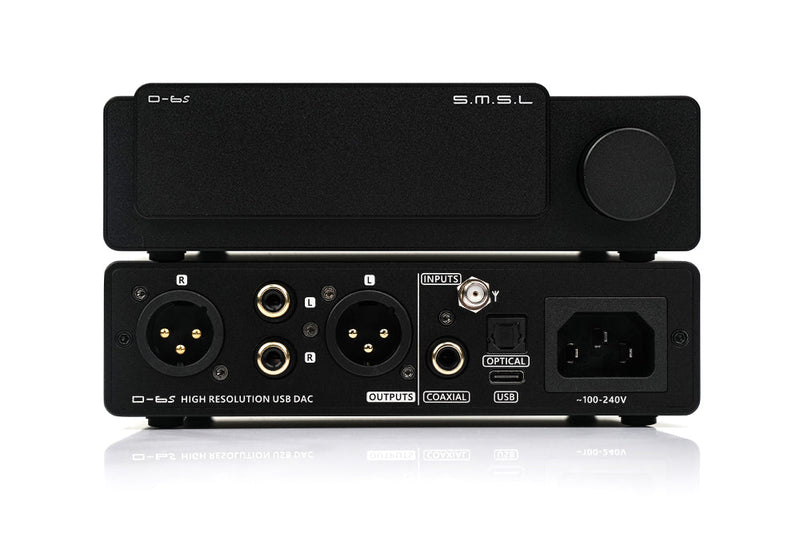 Apos Audio SMSL DAC (Digital-to-Analog Converter) SMSL D-6S MQA Audio DAC