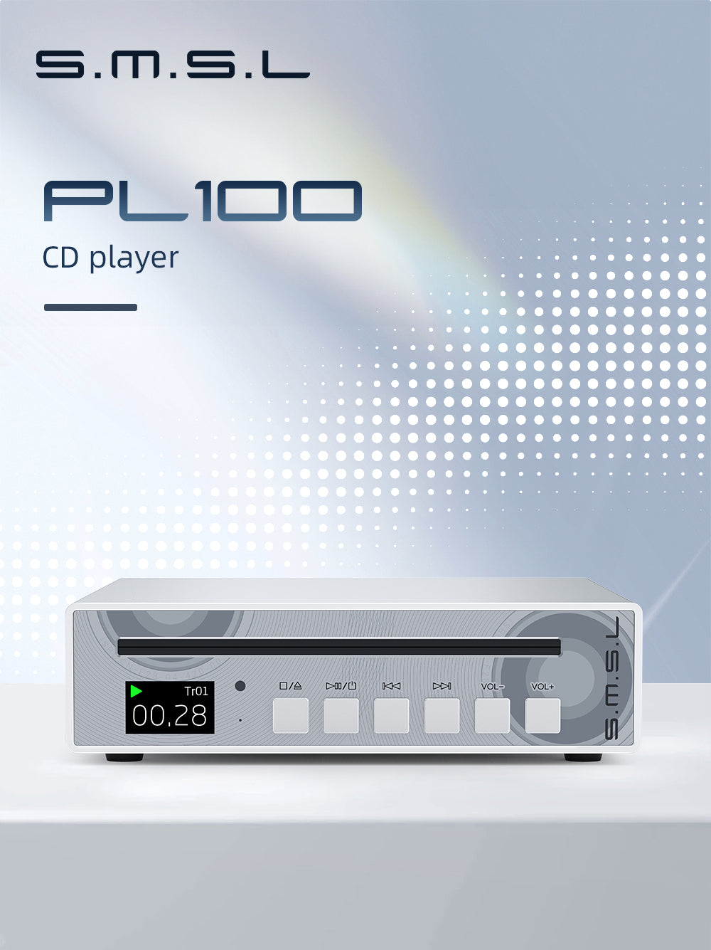 Apos Audio SMSL DAC (Digital-to-Analog Converter) SMSL PL100 CD Player