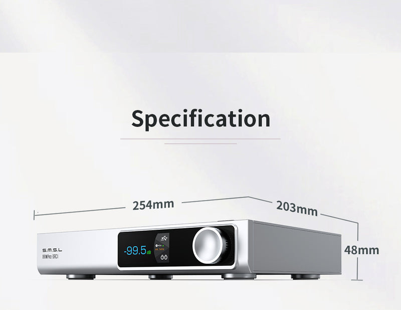 Apos Audio SMSL DAC (Digital-to-Analog Converter) SMSL RAWPro-DAC 1