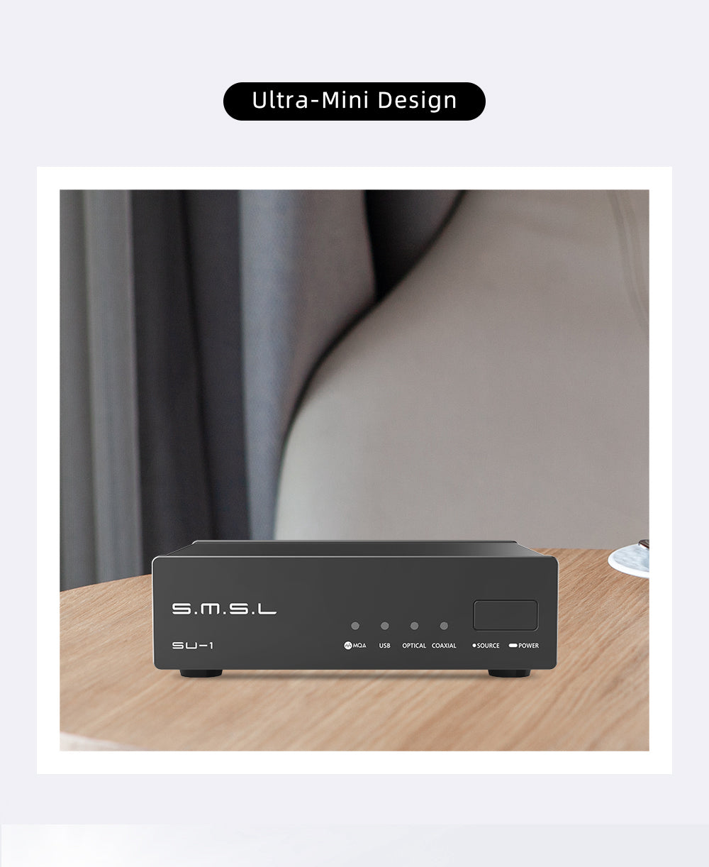 Apos Audio SMSL DAC (Digital-to-Analog Converter) SMSL SU-1 MQA Audio DAC (Apos Certified)