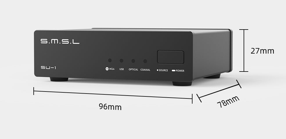 Apos Audio SMSL DAC (Digital-to-Analog Converter) SMSL SU-1 MQA Audio DAC (Apos Certified)