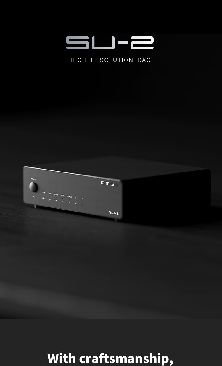 Apos Audio SMSL DAC (Digital-to-Analog Converter) SMSL SU-2 Desktop DAC