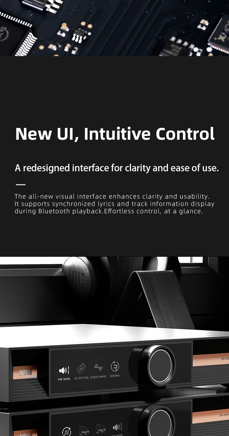 Apos Audio SMSL DAC (Digital-to-Analog Converter) SMSL VMV DR3 Flagship Desktop DAC (Digital-to-Analog Converter)