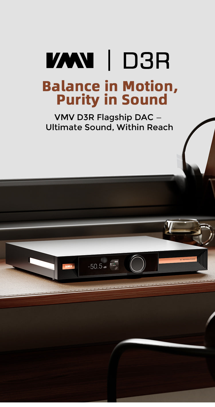 Apos Audio SMSL DAC (Digital-to-Analog Converter) SMSL VMV DR3 Flagship Desktop DAC (Digital-to-Analog Converter)