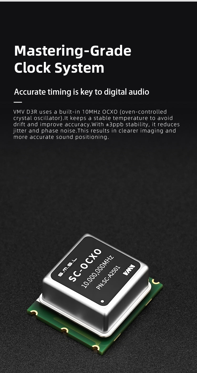 Apos Audio SMSL DAC (Digital-to-Analog Converter) SMSL VMV DR3 Flagship Desktop DAC (Digital-to-Analog Converter)