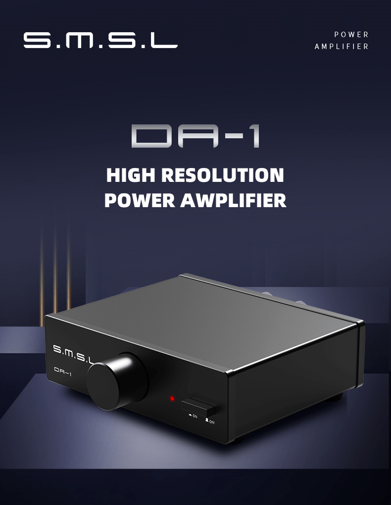 SMSL DA-1 High Resolution Power Amplifier – Apos