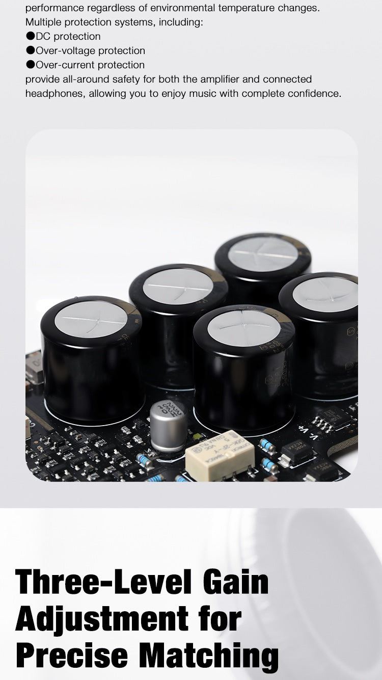 Apos Audio SMSL Headphone Amp SMSL H200 Fully-Balanced Headphone Amplifier and Preamplifier